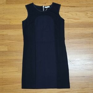 Supertrash Chic Black and Navy Mini Dress